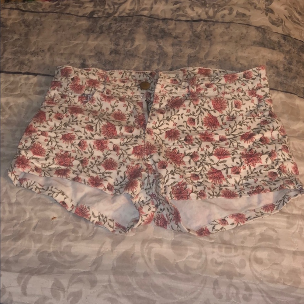 H&M Floral Shorts